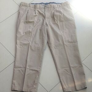 Dockers Tan Chinos Classic Fit Cotton Blend Size 44 X 30 Excellent Condition